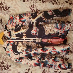 Unisex Demon Slayor Nezuko Print front and back size M